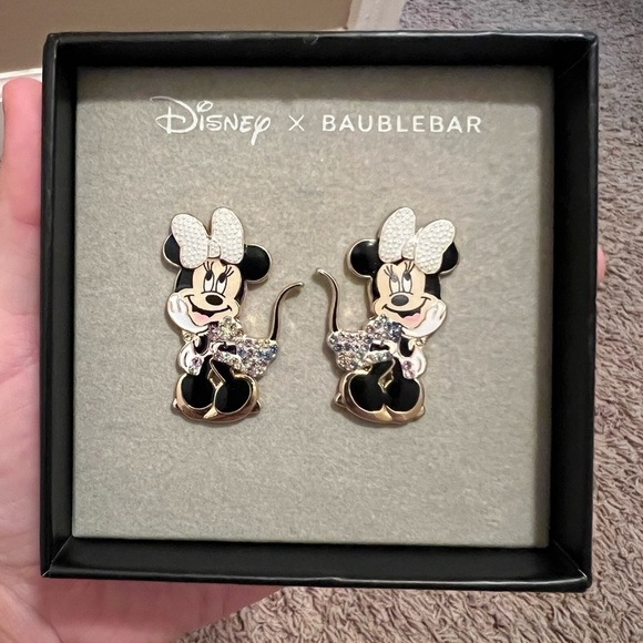 Disney Baublebar Minnie Earrings - Picture 2 of 2